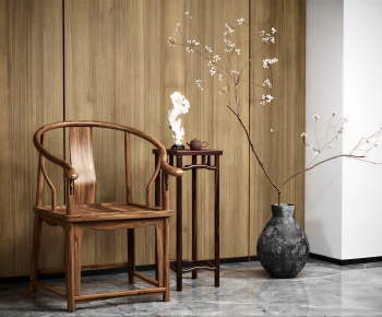 New Chinese Style Lounge Chair-ID:712439067