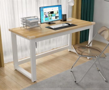 Modern Computer Desk And Chair-ID:903670075