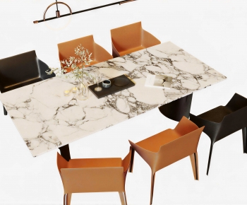 Modern Dining Table And Chairs-ID:733644013