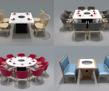 Modern Dining Table And Chairs-ID:472838987