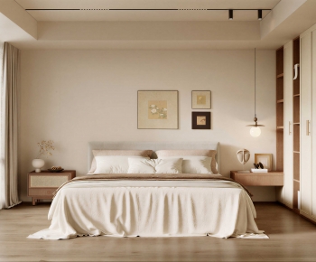 Wabi-sabi Style Bedroom-ID:467128047