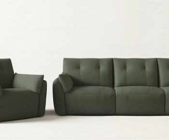 Modern Three-seat Sofa-ID:618637081