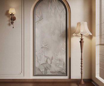 French Style Floor Lamp-ID:397638085