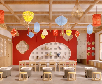 New Chinese Style Children's Playroom-ID:236912018