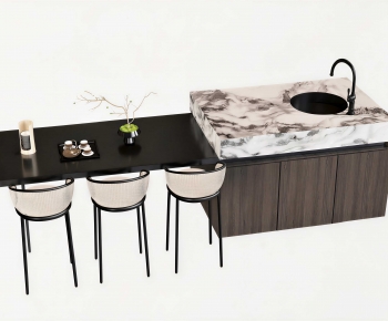 Modern Dining Table And Chairs-ID:570139923