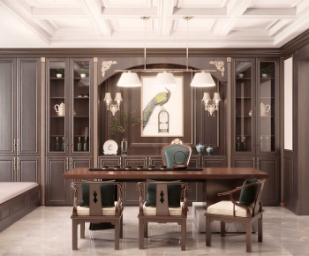 New Chinese Style Tea House-ID:486900865
