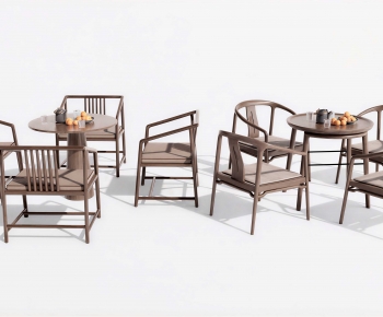 New Chinese Style Leisure Table And Chair-ID:669503934