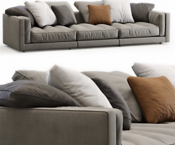 Modern Three-seat Sofa-ID:789582971