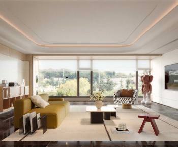 Modern A Living Room-ID:553951036