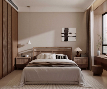 New Chinese Style Bedroom-ID:976139073