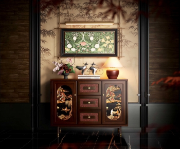 新中式玄关柜-3470168