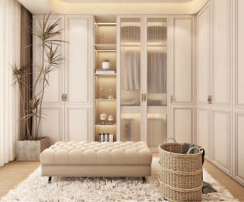 Modern Clothes Storage Area-ID:623217116