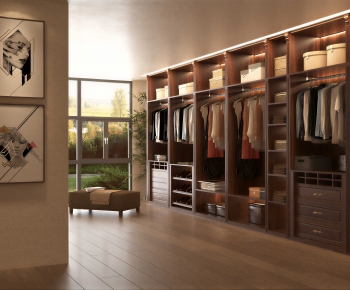 New Chinese Style Clothes Storage Area-ID:398154971