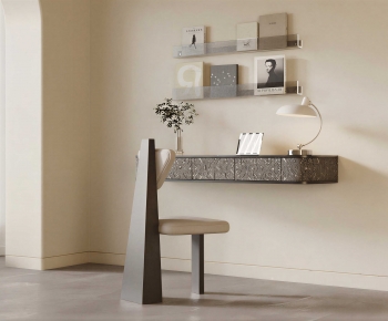 Modern Computer Desk And Chair-ID:148030046