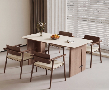 Modern Dining Table And Chairs-ID:853842972