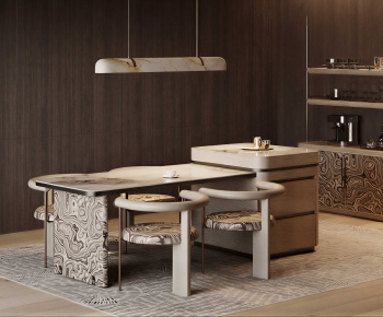 Modern Dining Table And Chairs-ID:576436049