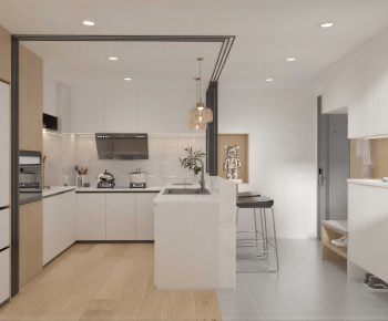 Modern Open Kitchen-ID:341521981