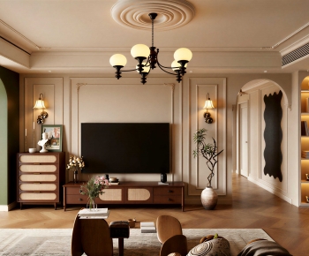 Modern A Living Room-ID:395152094