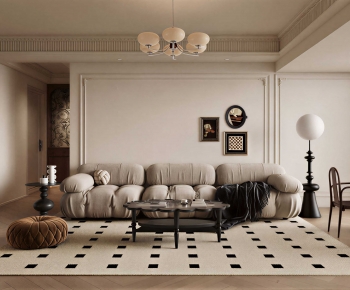 French Style A Living Room-ID:168714056