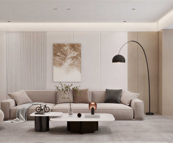 Modern A Living Room-ID:858618029