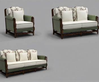 European Style A Sofa For Two-ID:820486071
