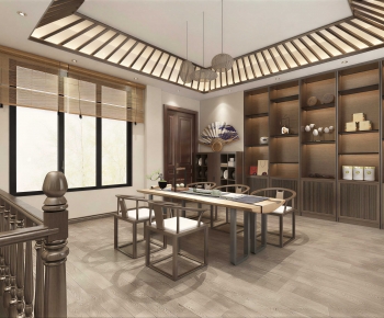 New Chinese Style Tea House-ID:514795066