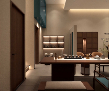 Wabi-sabi Style Tea House-ID:698480691