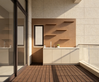 Modern Leisure Balcony-ID:584486014