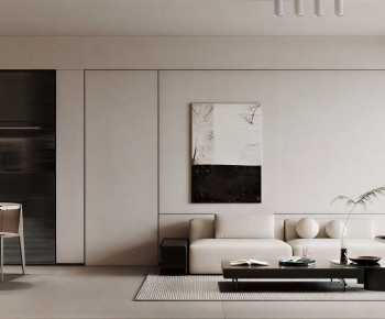 Modern A Living Room-ID:376493935
