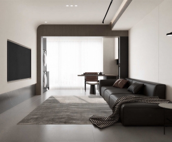 Modern A Living Room-ID:676368951