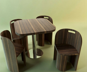 Modern Dining Table And Chairs-ID:790971046
