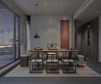 New Chinese Style Tea House-ID:512027981