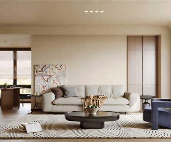 Modern A Living Room-ID:348999545