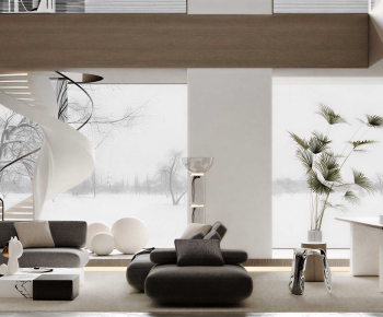Modern A Living Room-ID:791337971