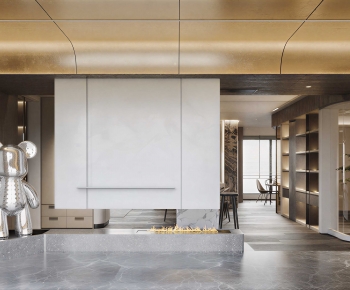 Modern A Living Room-ID:118309024