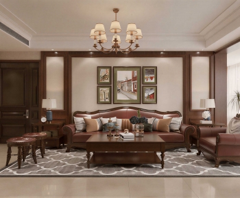 American Style A Living Room-ID:948544033