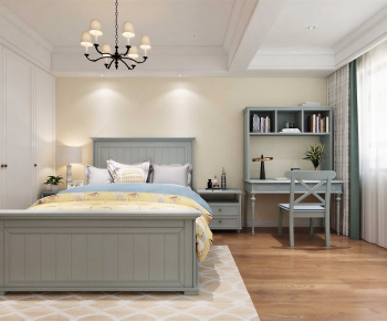 American Style Bedroom-ID:845216044
