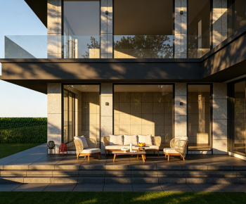 Modern Outdoor Sofa-ID:822334052