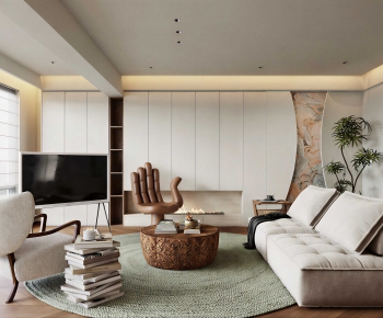 Modern A Living Room-ID:415405995