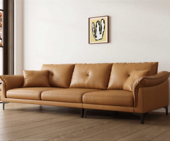 Modern Three-seat Sofa-ID:699852944