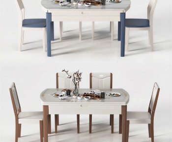 Modern Dining Table And Chairs-ID:961193081
