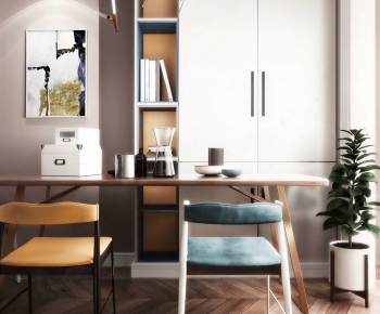 Modern Dining Table And Chairs-ID:158602006