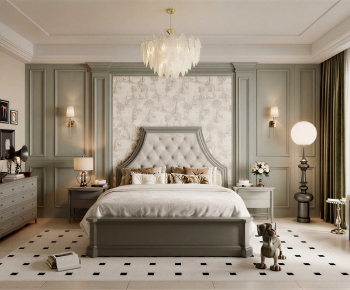 French Style Bedroom-ID:592597015