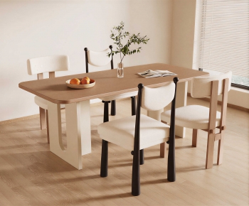 Modern Dining Table And Chairs-ID:515338905