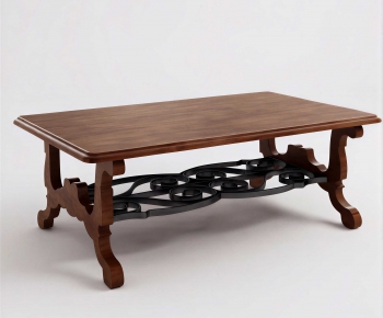 Retro Style Coffee Table-ID:151668079