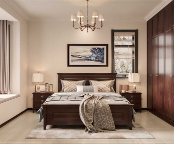 American Style Bedroom-ID:113763092