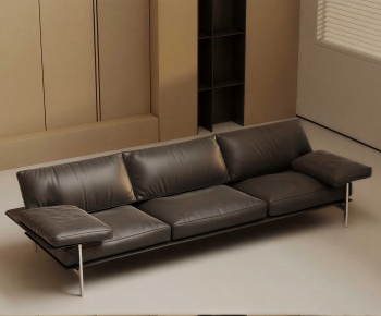 Modern Three-seat Sofa-ID:494929082