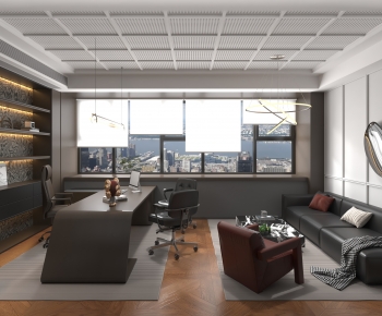 Modern Manager's Office-ID:119525916
