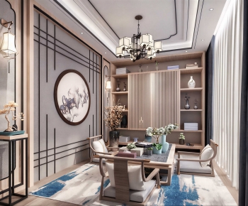 New Chinese Style Tea House-ID:185744053