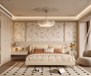 French Style Bedroom-ID:655576942